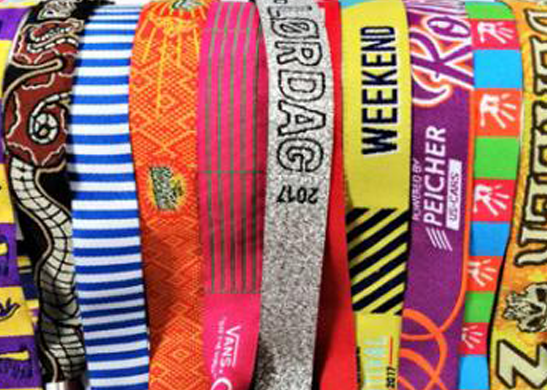 Woven Charity Wristbands